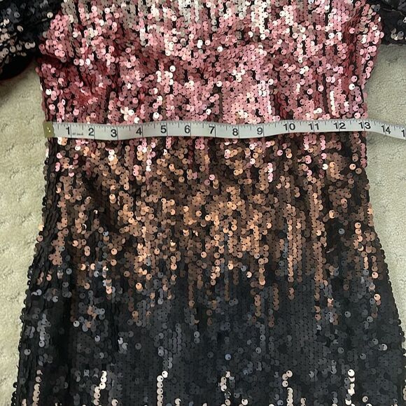 Little Mistress Sequin Dress, size 2. - Picture 6 of 7